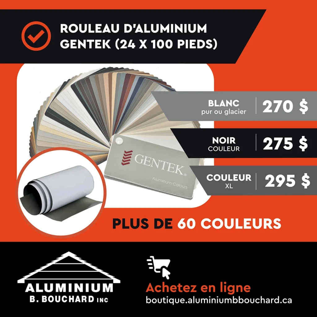 Publicité Meta réalisée pour Aluminium B. Bouchard