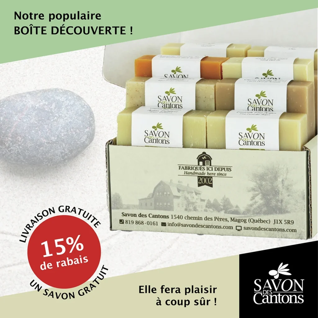 Publicité Meta réalisée pour Savon des Cantons