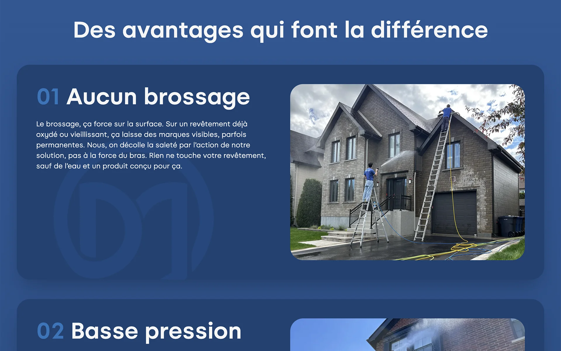 Site web réalisé pour DM Signature