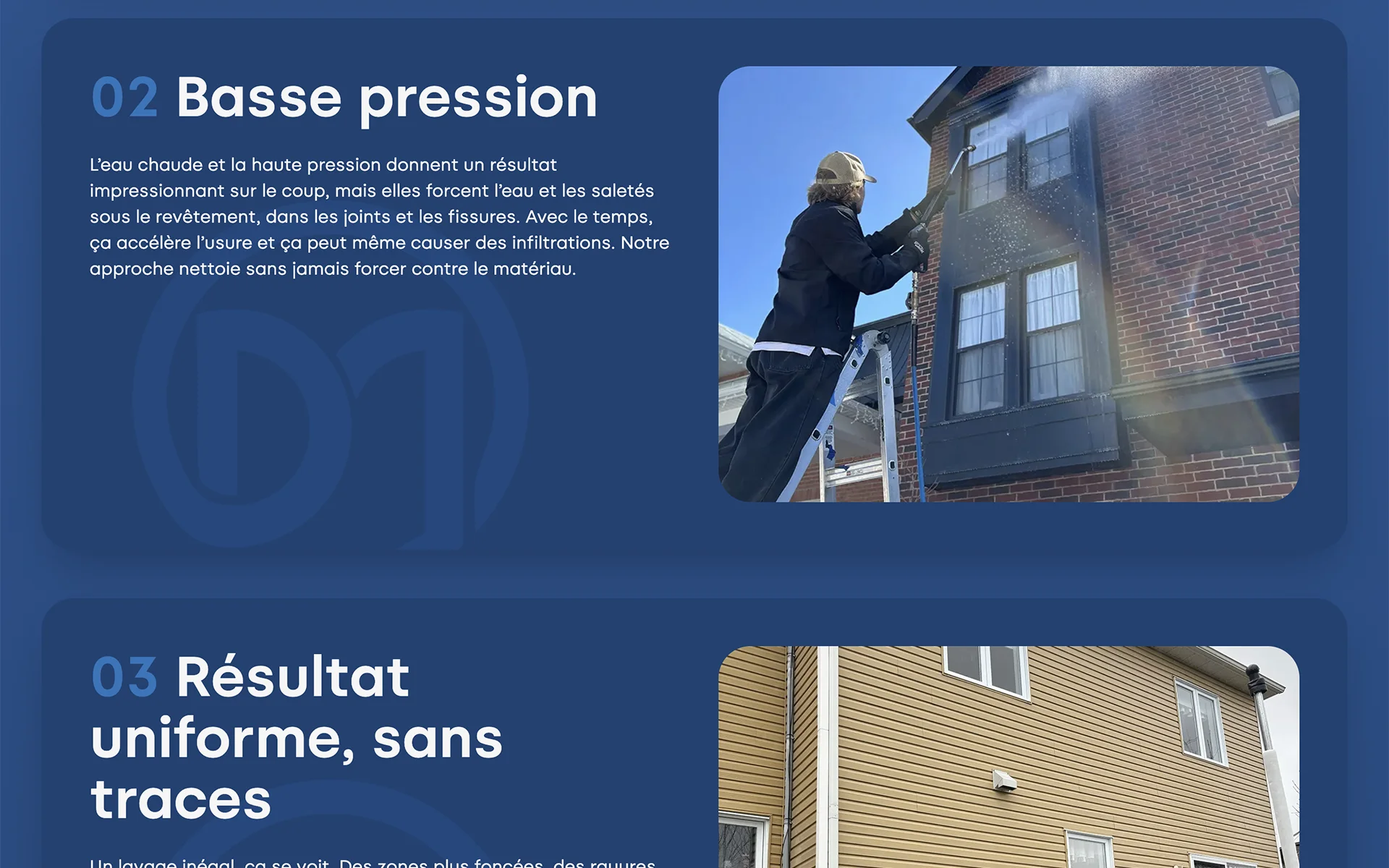 Site web réalisé pour DM Signature