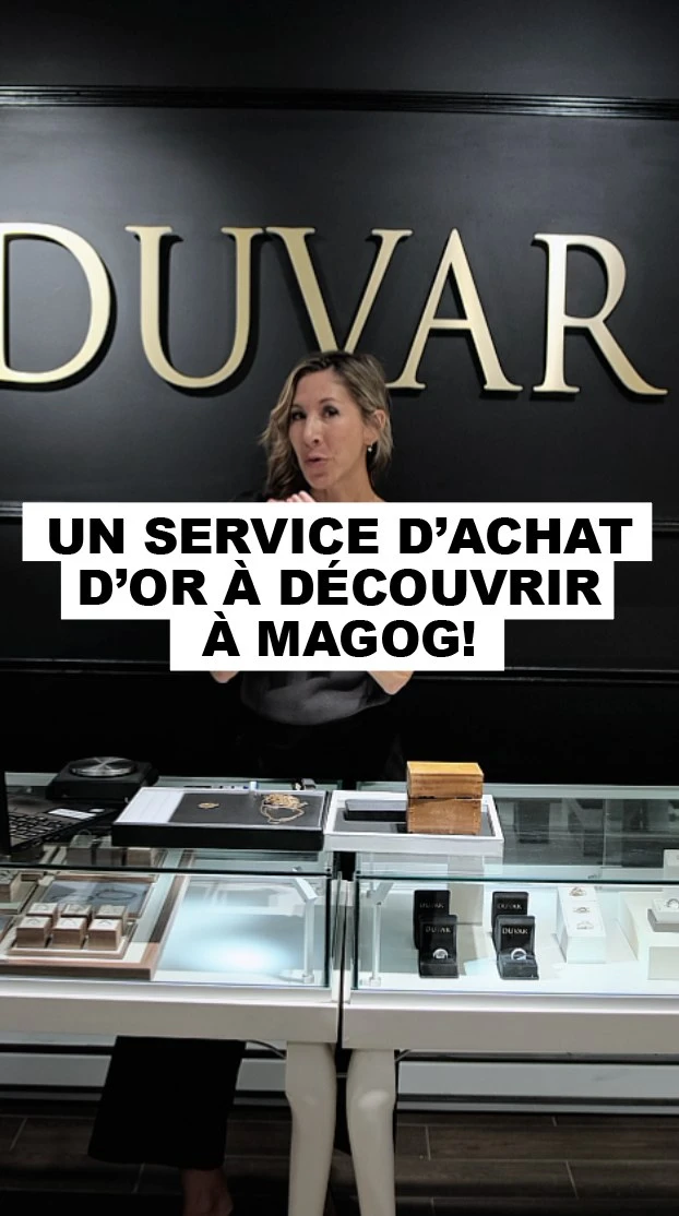 Création de contenu vidéo pour Joaillerie Duvar
