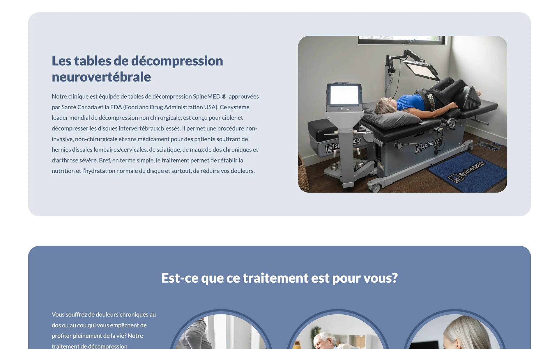 Site web réalisé pour Solutions Discales