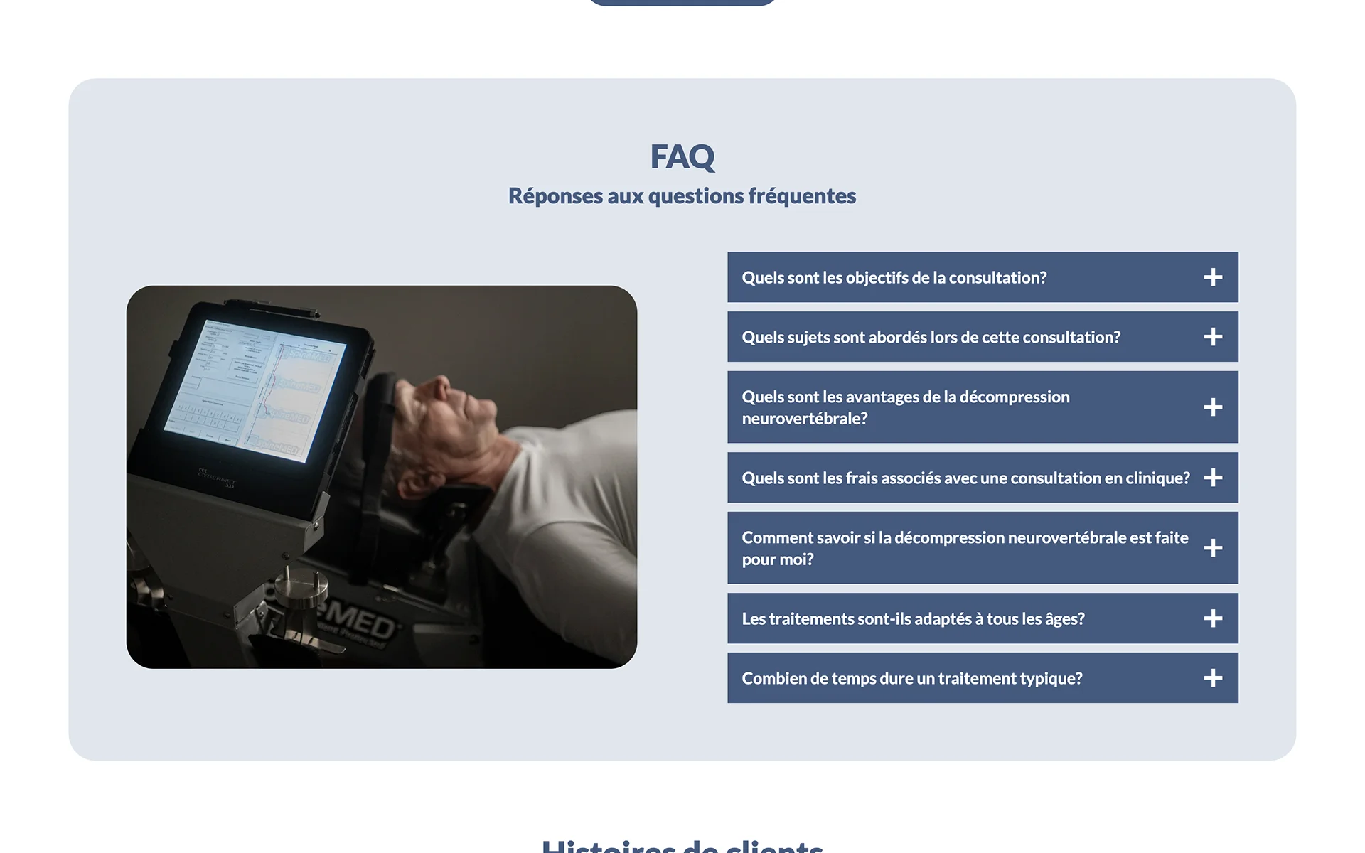 Site web réalisé pour Solutions Discales