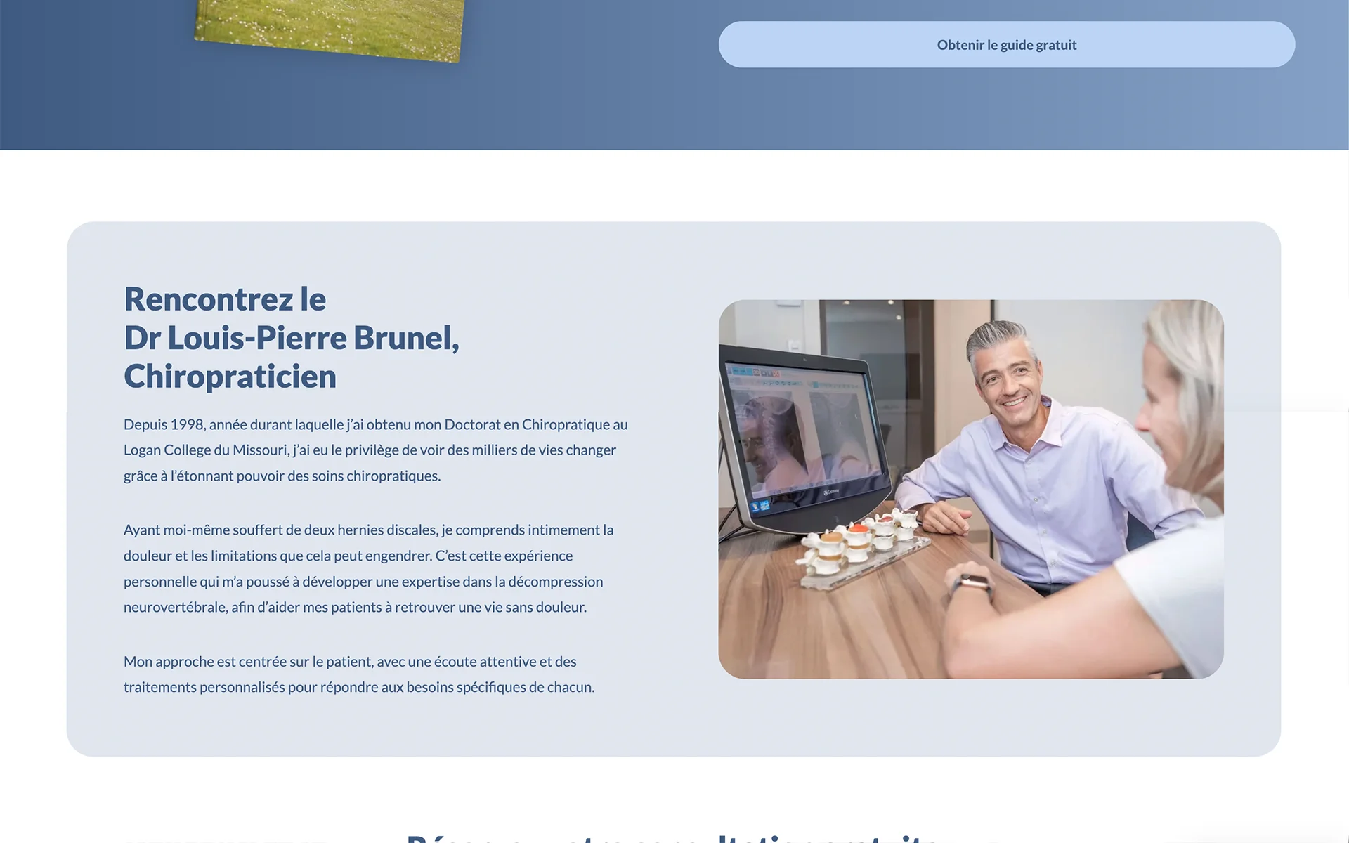 Site web réalisé pour Solutions Discales